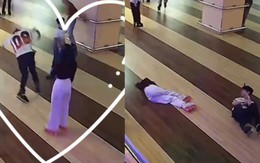 Đang trượt patin thì gặp 'chân ái'