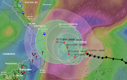 Khả năng bão số 15 hướng vào đâu?