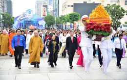 Đại biểu đại hội Mặt trận Tổ quốc Việt Nam TP.HCM tham dự nhiều hoạt động ý nghĩa