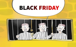 Quan tham mơ về 'mã giảm án' dịp Black Friday