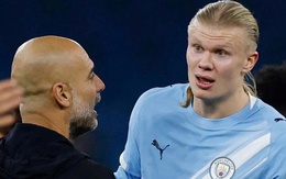 Haaland gay gắt với HLV Guardiola sau trận thắng Leeds