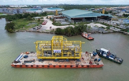 Doanh nghiệp hỗ trợ nhiều sà lan lớn phục vụ Lễ hội văn hóa sông nước Cần Thơ