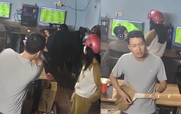 Ngồi chơi game bị mẹ bắt quả tang vì chủ tiệm 'báo quá báo'