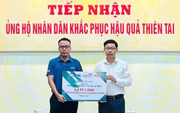 Wilmar CLV trao 15 tỉ đồng hỗ trợ khắc phục hậu quả bão lũ