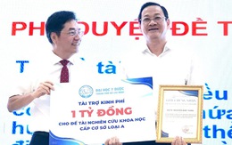 Trường đại học Y Dược TP.HCM tài trợ 3,5 tỉ đồng cho hai nhóm nghiên cứu chẩn đoán sớm ung thư