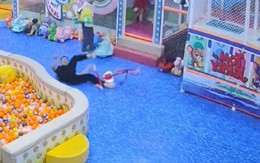 Thanh niên ngã lộn nhào vì thích trở về 'tuổi thơ dữ dội'