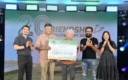 Hơn 22 tỉ đồng cho các chương trình y tế, giáo dục từ Giải golf hữu nghị Suntory PepsiCo