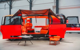 Xe điện nhỏ hơn Toyota Vios mà trang bị như nhà di động, có tới 6 ghế dễ tháo ra làm ghế ngoài trời