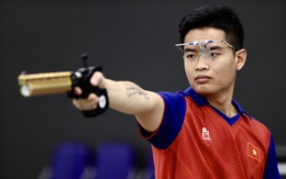 Nhà vô địch Asiad Phạm Quang Huy thua sốc ở SEA Games 33