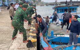 Sóng lớn đánh chìm tàu cá cùng 6 ngư dân gần đảo Cồn Cỏ