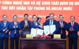 Tây Ninh hợp tác phát triển hệ sinh thái công nghệ thiết bị bay không người lái