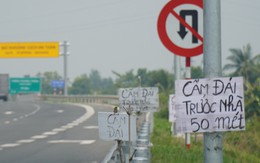 Cao tốc về miền Tây thiếu trạm dừng, tài xế vẫn phải 'giải quyết nỗi buồn' dọc đường