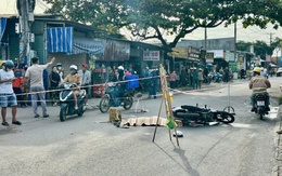 Tránh xe ba gác đậu ngược chiều, người phụ nữ bị xe tải cán tử vong