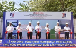 Khởi công trạm biến áp 110kV Lại Sơn ở đặc khu Kiên Hải