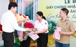 Cấp sổ hồng cho gần 900 căn nhà ở xã hội Tân Đông Hiệp, TP.HCM