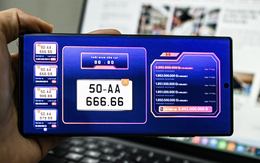 Niêm yết hơn 2,5 triệu biển số xe để đấu giá, năm nay đã thu 5.200 tỉ