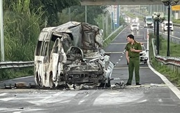 Cục CSGT nói về nguyên nhân và những điều cần làm rõ sau vụ 3 người chết trong xe cứu thương cháy