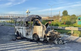 Vụ cháy xe cứu thương khiến 3 người chết: Không phải xe của Bệnh viện Chợ Rẫy