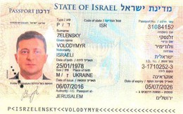 Tin giả xoay quanh hộ chiếu Israel của Tổng thống Zelensky