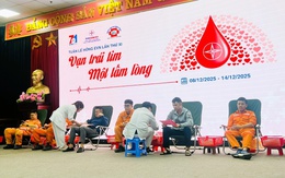 EVNGENCO3 hưởng ứng Tuần lễ hồng EVN lần thứ XI với 
 hơn 400 đơn vị máu