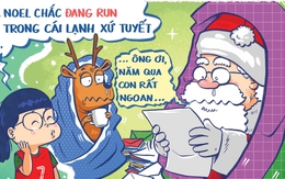 Cô con gái không biết bố và ông già Noel chỉ là một mà thôi