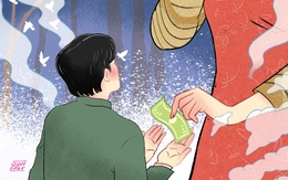 Nghẹt thở vì vợ giữ hết tiền