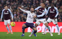 Man United thua Aston Villa, Bruno Fernandes bị chấn thương