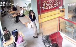 Cô gái sưng đầu vì đập mặt vào cửa kính cường lực