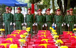 Truy điệu, an táng 183 hài cốt liệt sĩ tại hai nghĩa trang ở Tây Ninh