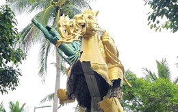 Chủ tịch Khánh Hòa yêu cầu khẩn trương sửa tượng Thánh Gióng