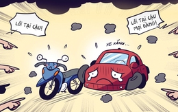 Ô nhiễm do ô tô, xe máy mọi đàng?