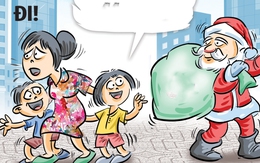 Khi lũ con nít đụng phải 'ông già Noel dịch vụ'