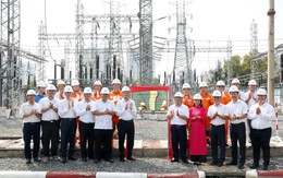 EVNHCMC gắn biển công trình tại Trạm biến áp 110kV Phú Mỹ Hưng