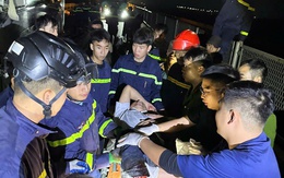 Giải cứu 2 nạn nhân bị mắc kẹt sau tai nạn trên cao tốc Cao Bồ - Mai Sơn