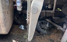 2 phụ nữ thoát chết trong gang tấc khi xe máy bị xe đầu kéo mất thắng cuốn vào gầm trên đèo Bảo Lộc