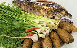 Canh cá quả củ từ, rau cần nóng hổi: Món độc lạ xứ Bắc