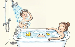 Nghiên cứu khoa học: Tắm vòi sen hay ngâm bồn sạch hơn?