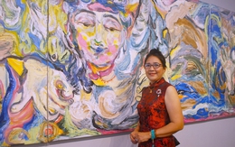 Hành trình không dừng lại của họa sĩ Kim Chi