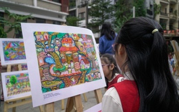 Hơn 100.000 bức tranh vẽ ngôi trường mơ ước của em