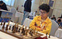 Nước đi thiên tài của kỳ thủ Việt Nam 14 tuổi hạ gục Đại kiện tướng Uzbekistan