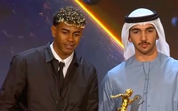 Yamal nói gì mà Ronaldo và khán phòng bật cười tại lễ trao giải Globe Soccer Awards?
