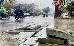 Vì sao vỉa hè mới cải tạo ở Đà Nẵng gập ghềnh, khó đi?