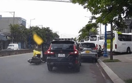 Vừa chạy xe máy vừa nghe điện thoại, va chạm còn buộc chụp X-quang, MRI, nhập viện điều trị