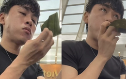 Cố ăn 130 cái bánh bột lọc ở sân bay vì không được mang sang Nhật và cái kết