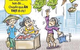 Giá rau củ leo cao rồi có xuống không dạ?