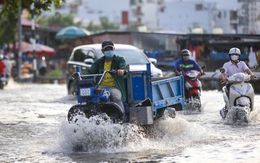 Hơn 20 tuyến đường ở TP.HCM có nguy cơ ngập do triều cường vượt mức báo động hôm nay