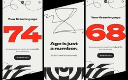 Spotify Wrapped 2025 khiến người dùng hốt hoảng vì tuổi nghe nhạc khác xa tuổi thật
