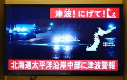 Nhật Bản ghi nhận sóng thần sau động đất mạnh 7,6 độ làm rung chuyển vùng đông bắc