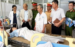 Lãnh đạo Đà Nẵng thăm các nạn nhân vụ tai nạn xe khách và đầu kéo trên cao tốc, 4 người chết