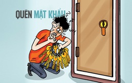 Sang chấn tâm lý vì quên mật khẩu